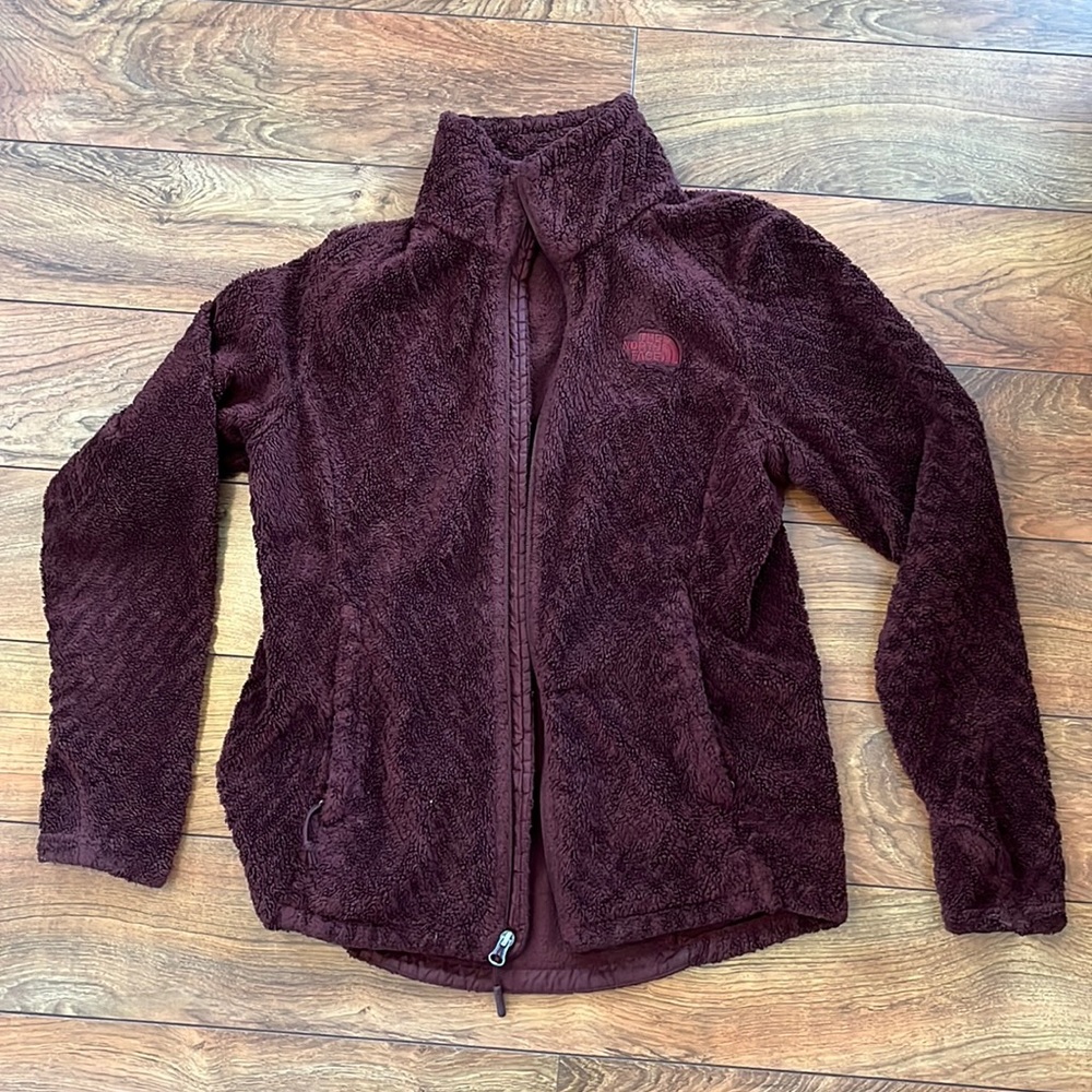 The North Face fuzzy jacket